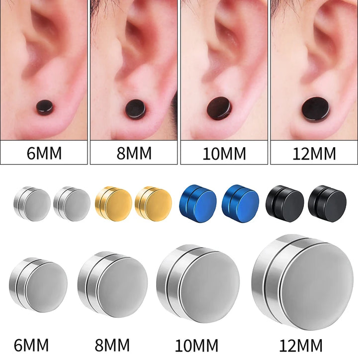 1Pair Magnetic Earrings